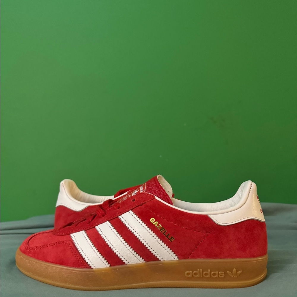 Adidas Gazelle Better Scarlet Size 7